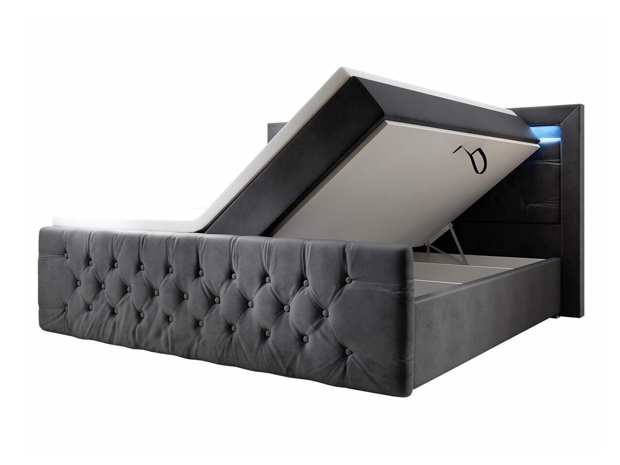Letto continentale Aura