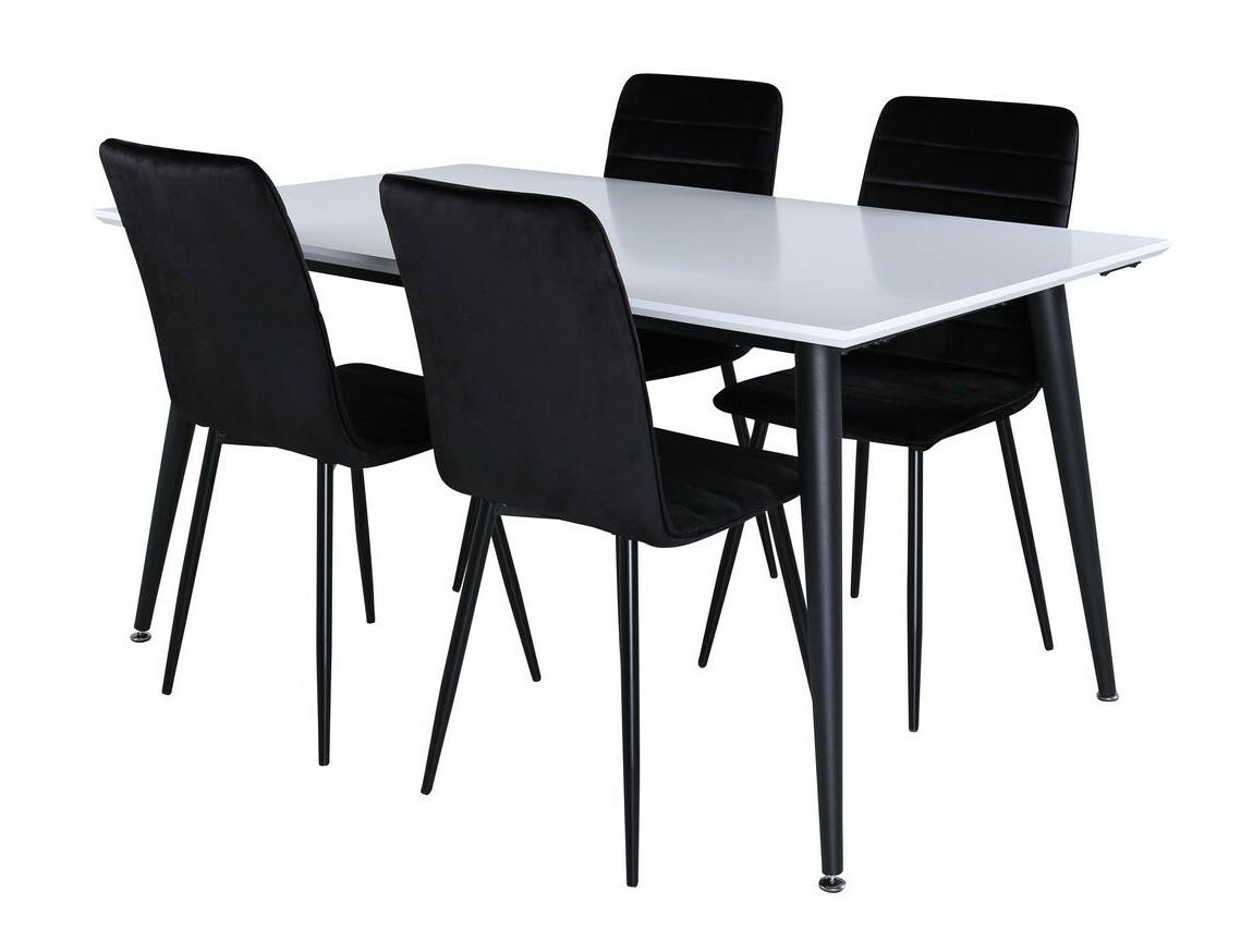 Set sala da pranzo Dallas 2733 (Nero)