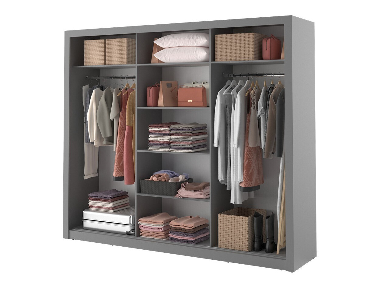 Armadio Fresno 101 (Grigio)
