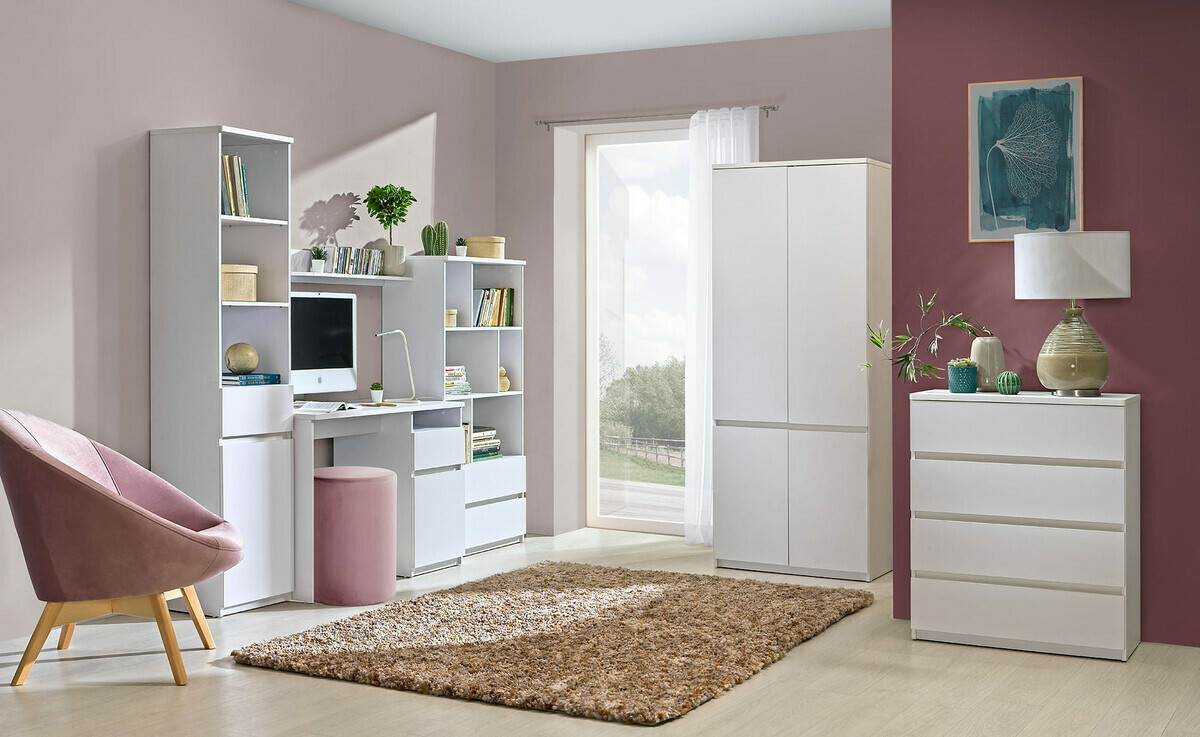 Armadio Evaropha 100 (Bianco)