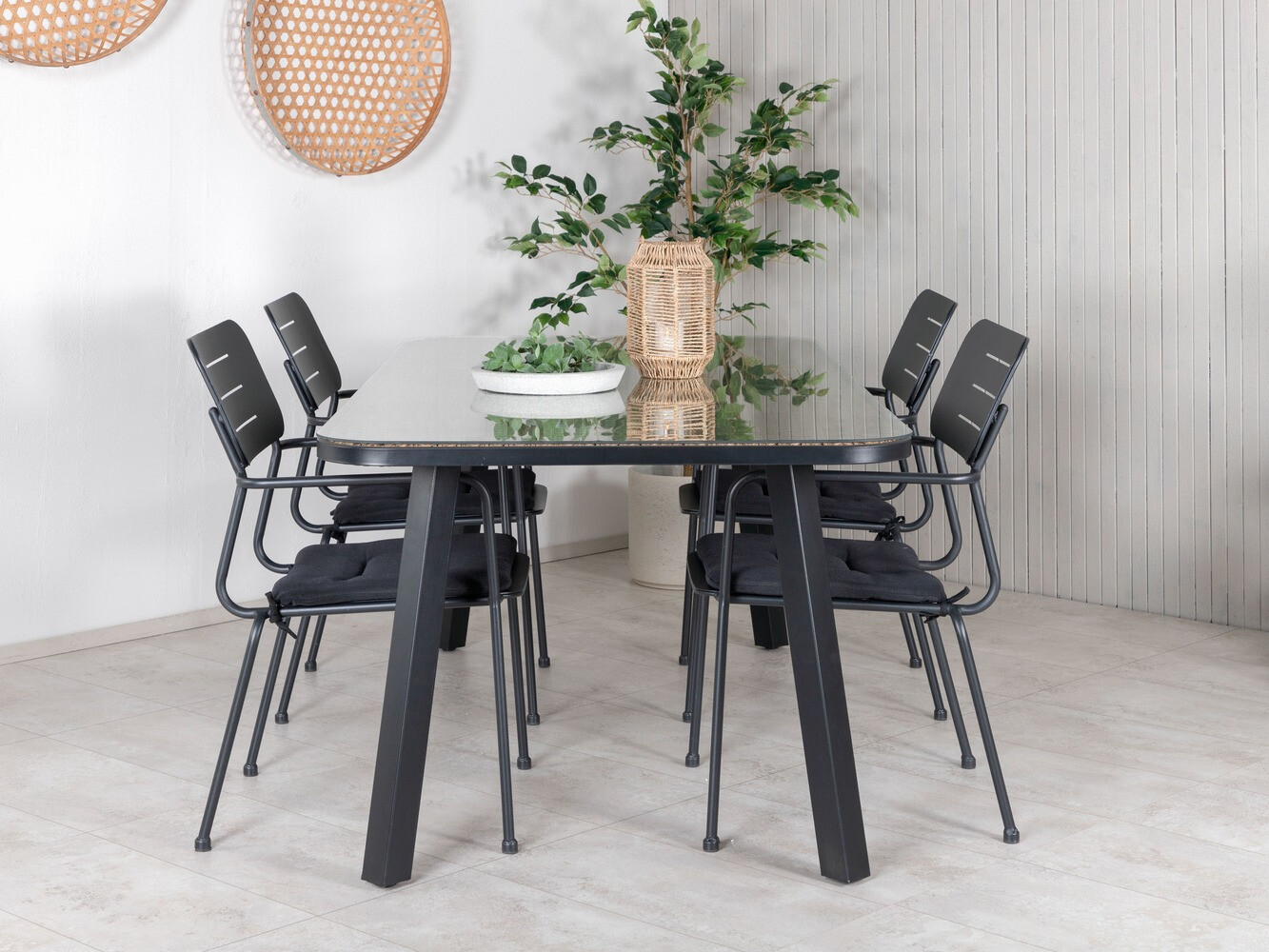 Tavolo e sedie set Dallas 2147