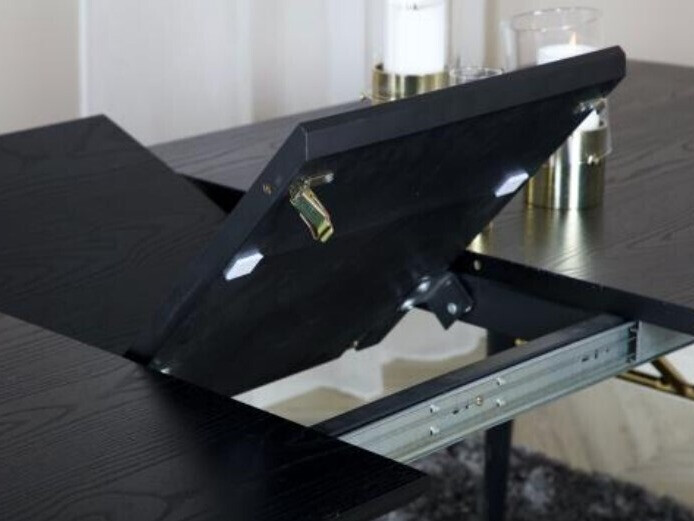 Set sala da pranzo Dallas 1580 (Nero)