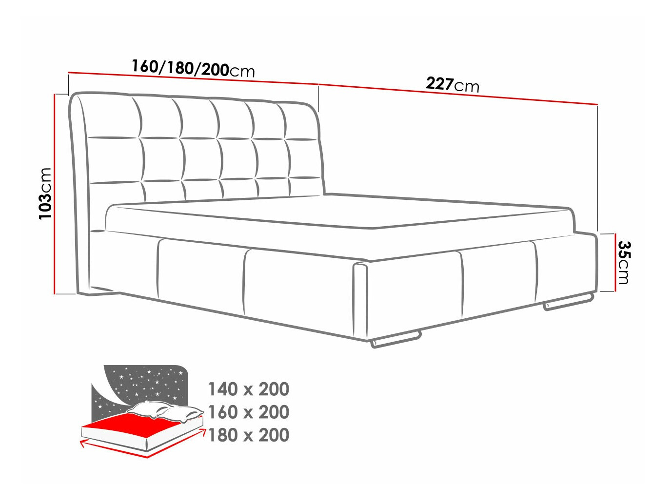 Letto Fructus (Soft 010)
