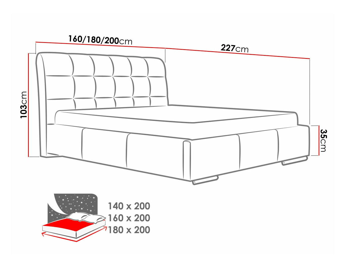 Letto Fructus (Soft 010)