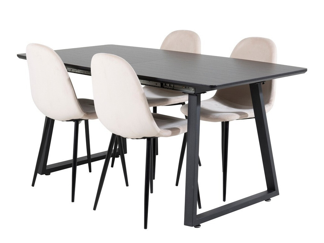 Set sala da pranzo Dallas 1616 (Beige)