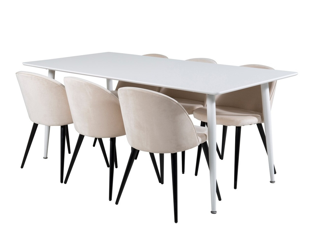 Set sala da pranzo Dallas 1624 (Beige)