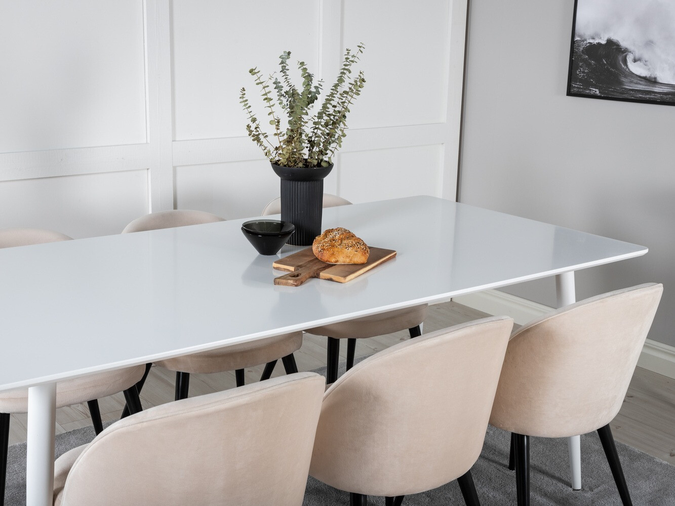 Set sala da pranzo Dallas 1624 (Beige)