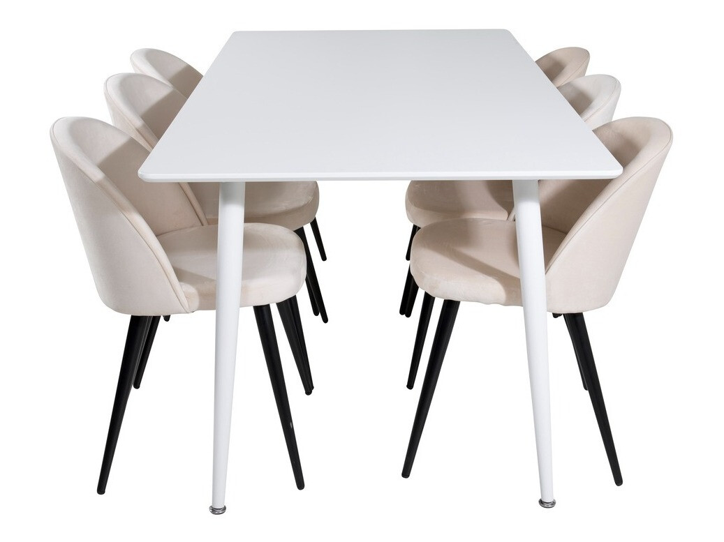 Set sala da pranzo Dallas 1624 (Beige)