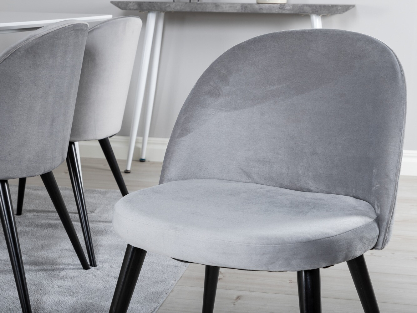 Set sala da pranzo Dallas 1624 (Grigio)