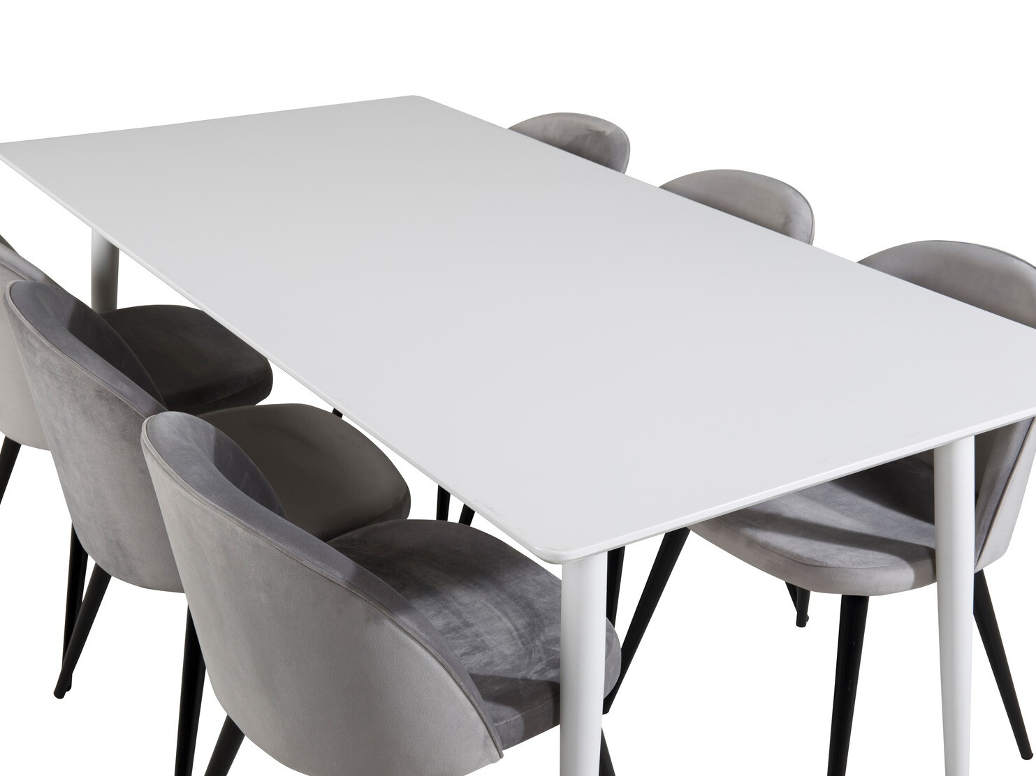 Set sala da pranzo Dallas 1624 (Grigio)