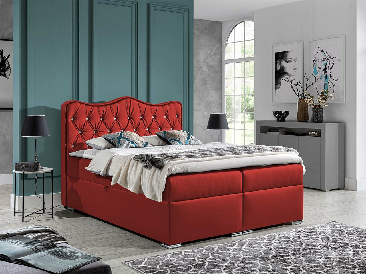 Letto continentale Tectum (Soft 010A)