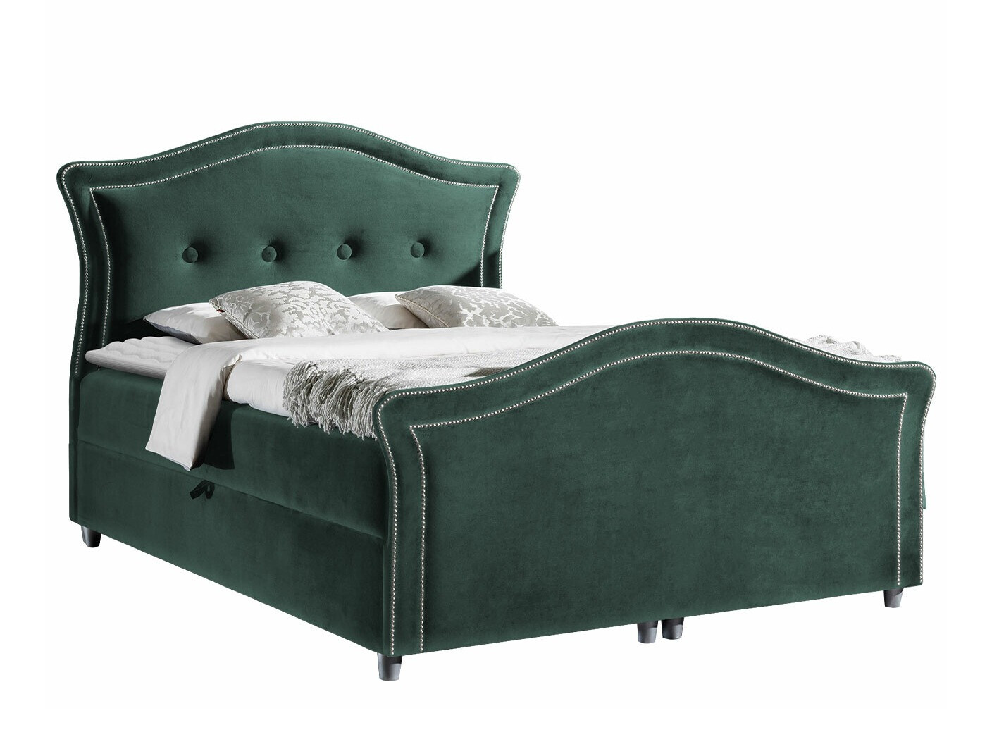 Letto continentale Oleum I (Velluto 12)