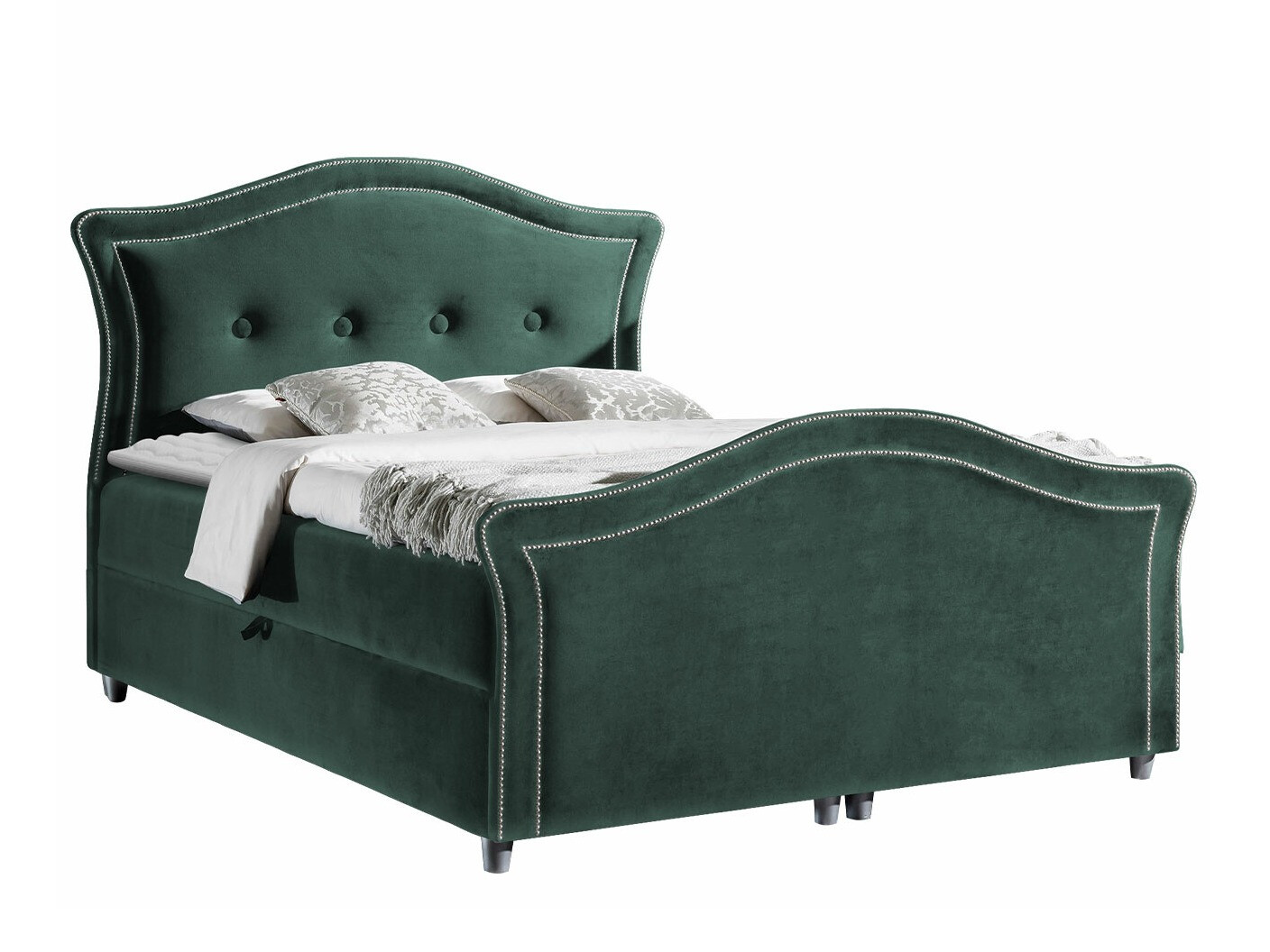 Letto continentale Oleum I (Velluto 12)