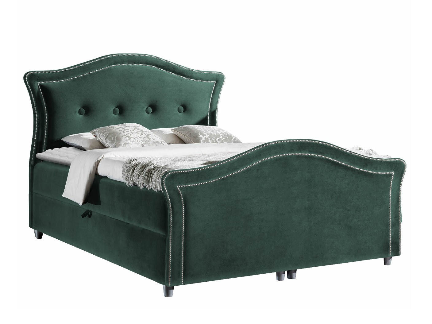 Letto continentale Oleum I (Velluto 12)