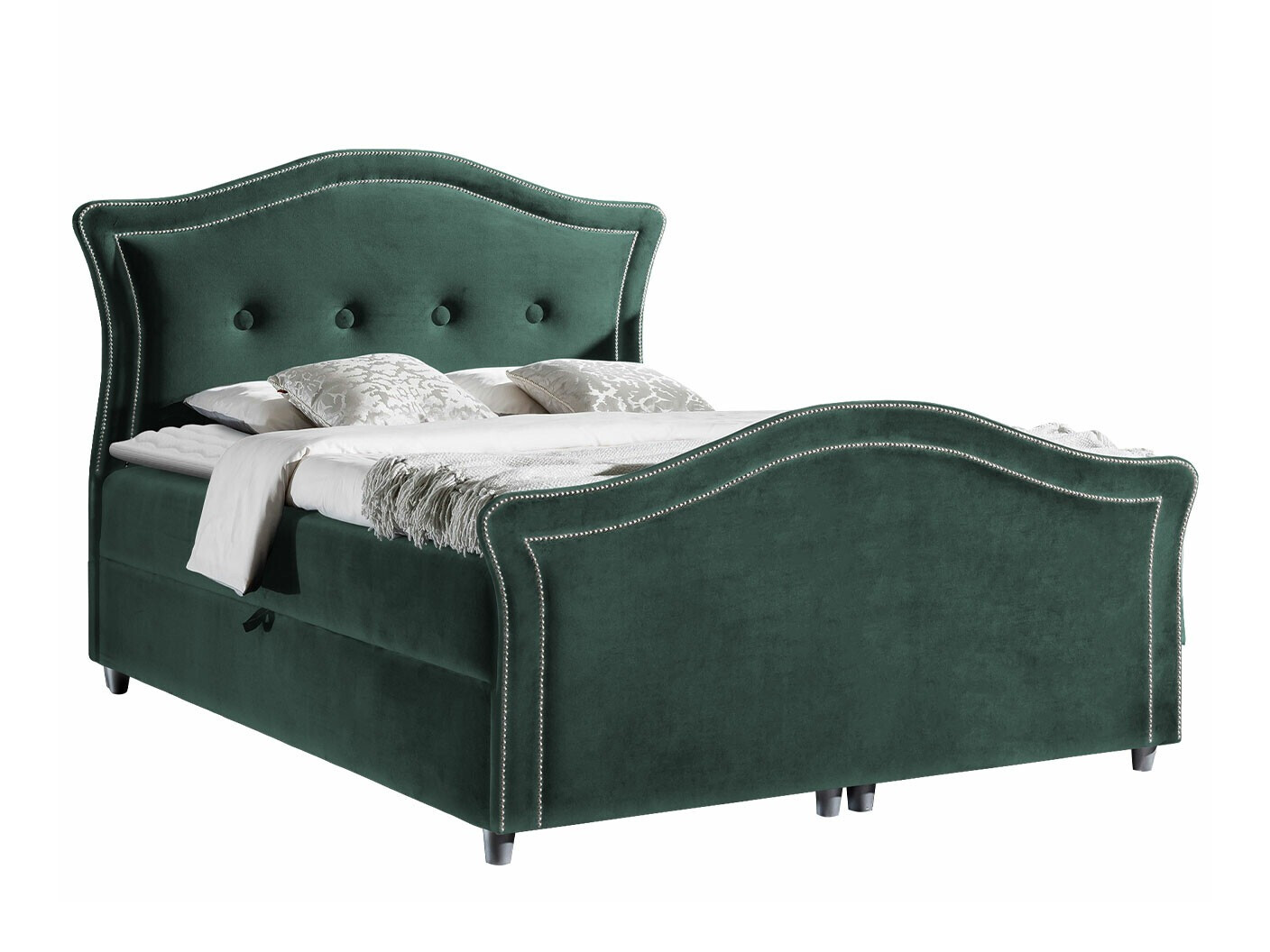 Letto continentale Oleum I (Velluto 12)