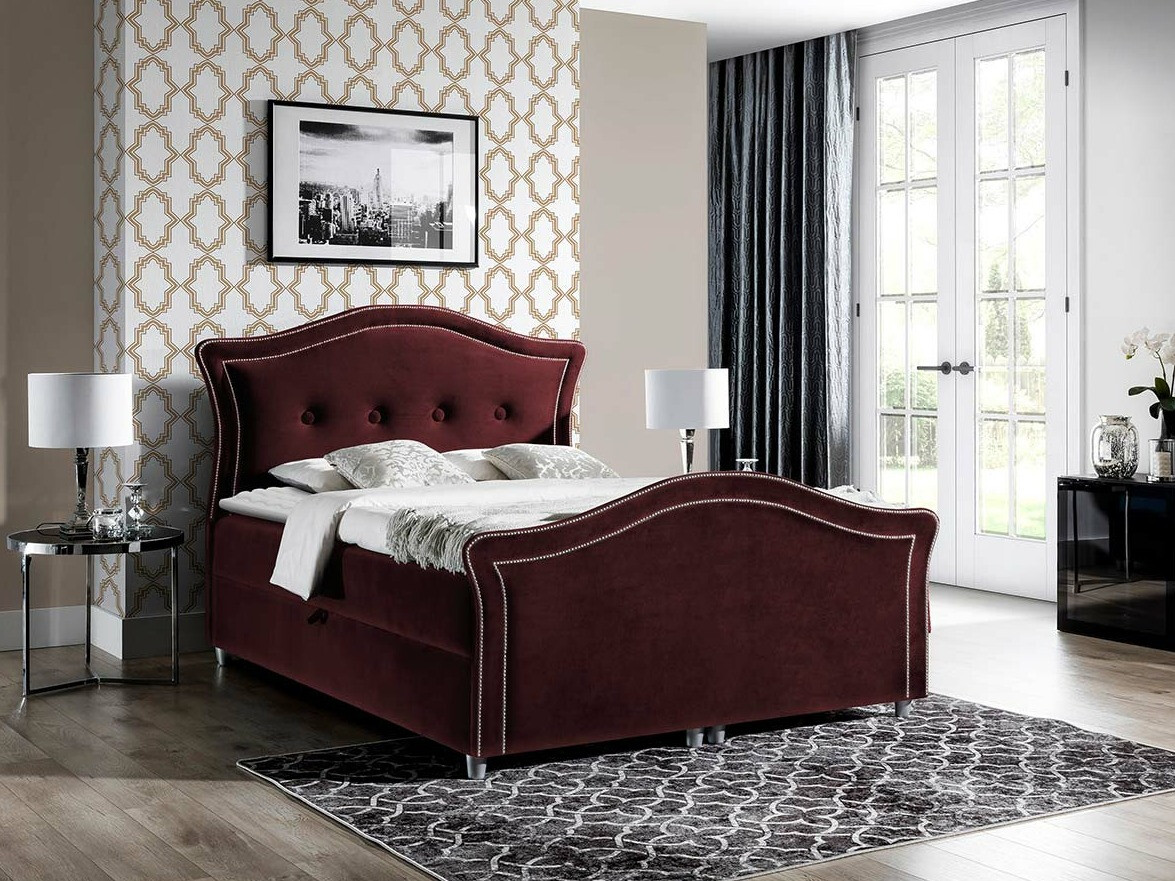 Letto continentale Oleum I (Velluto 32)