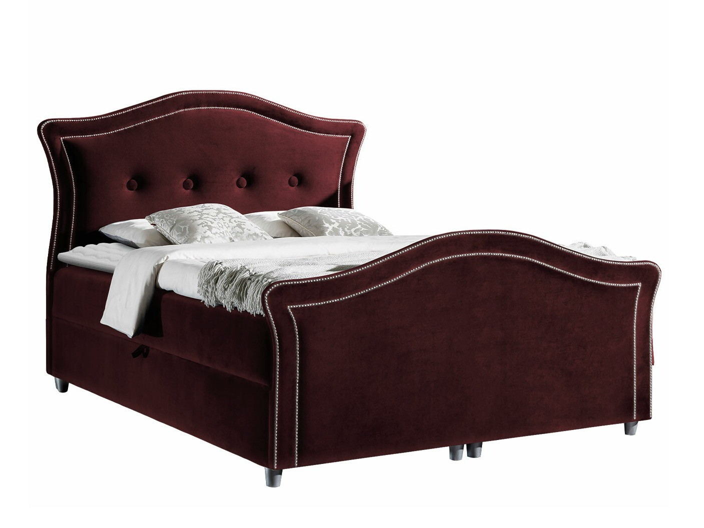 Letto continentale Oleum I (Velluto 32)