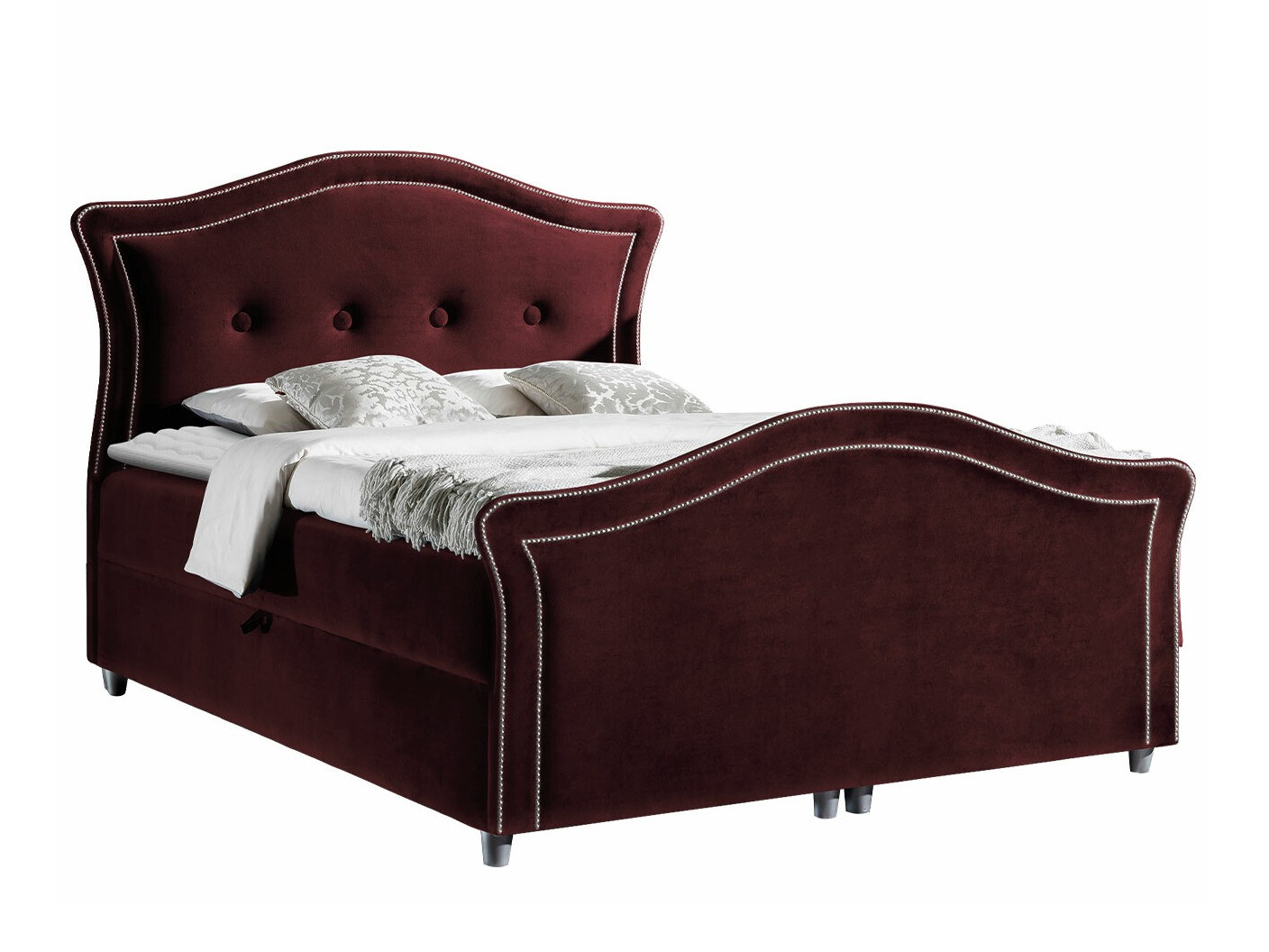 Letto continentale Oleum I (Velluto 32)