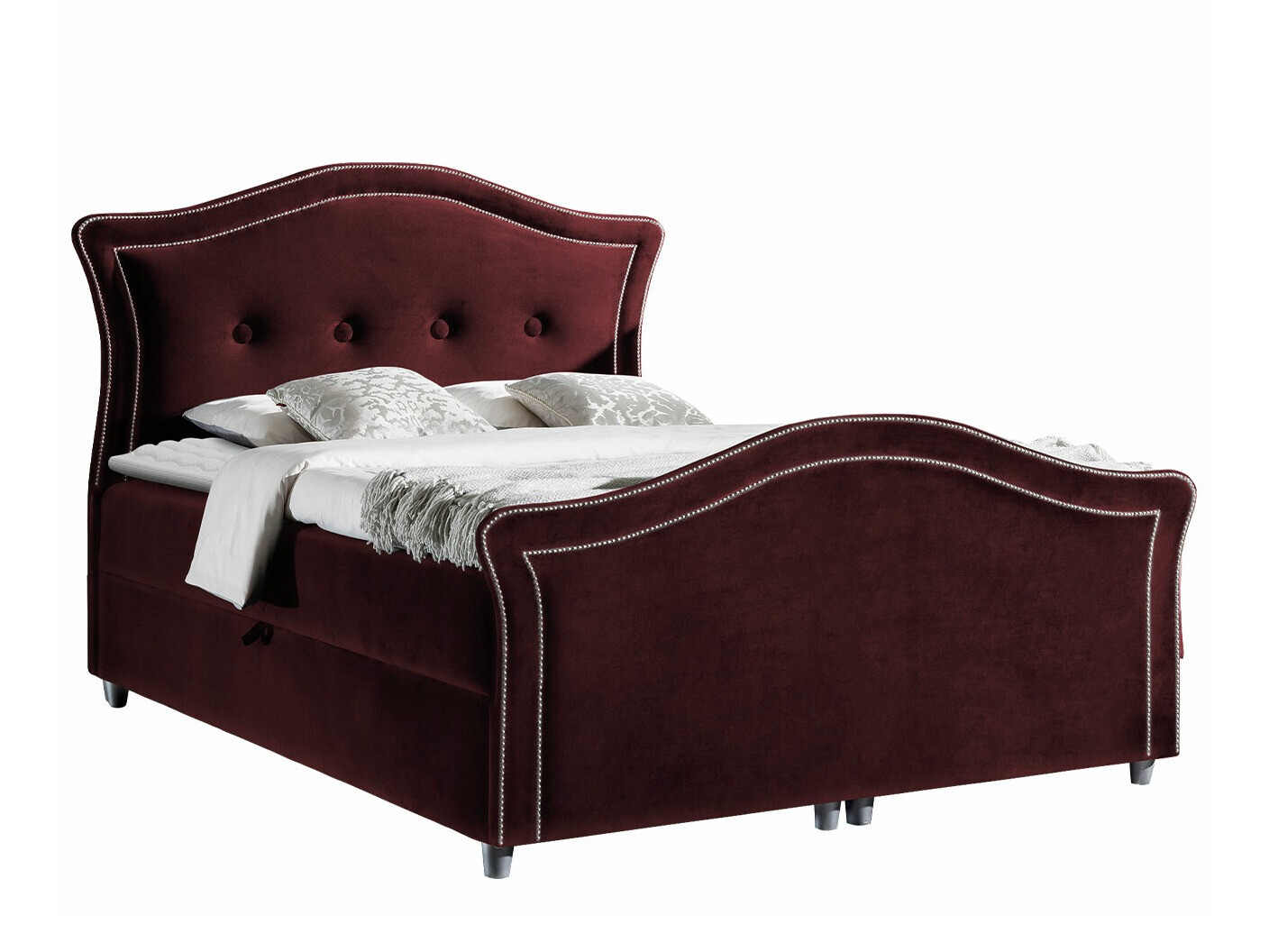 Letto continentale Oleum I (Velluto 32)