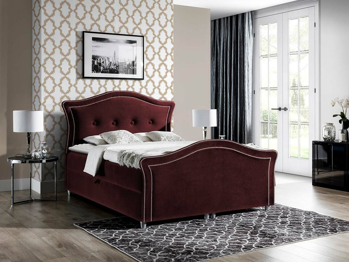 Letto continentale Oleum I (Velluto 32)