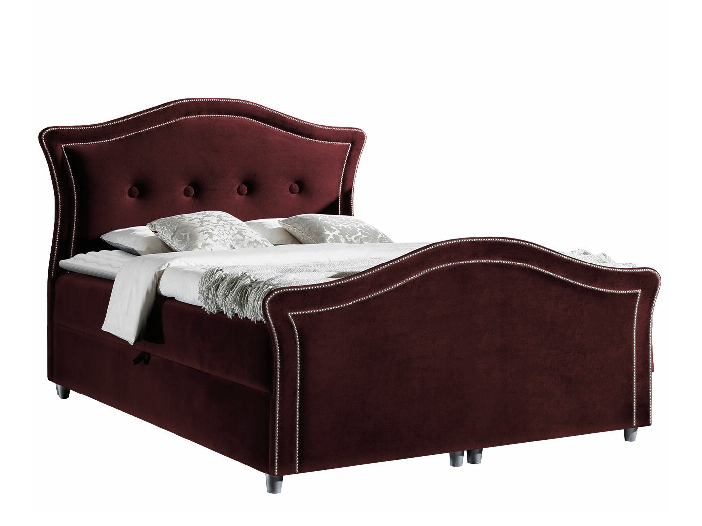 Letto continentale Oleum I (Velluto 32)