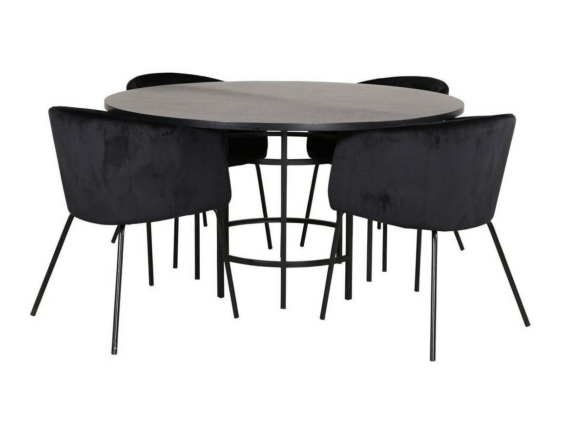 Set sala da pranzo Dallas 2381 (Nero)