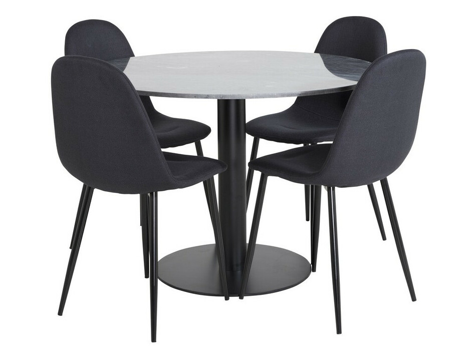 Set sala da pranzo Dallas 2627 (Nero)