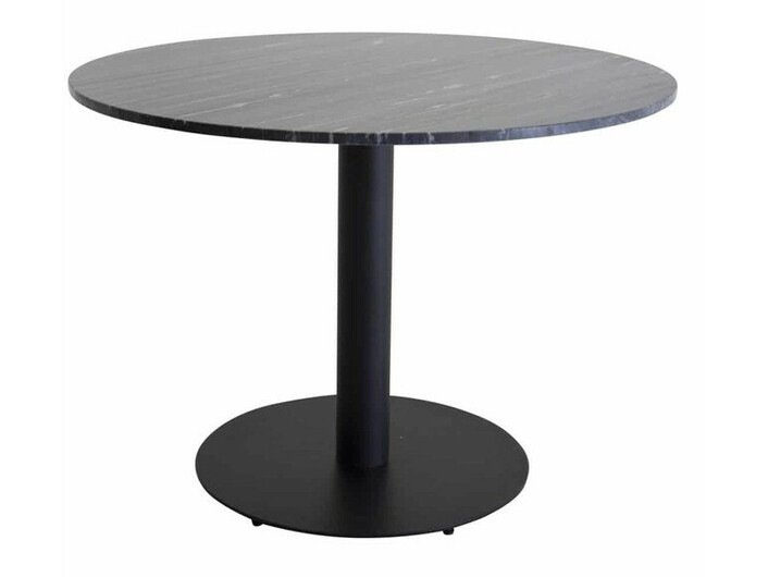 Set sala da pranzo Dallas 2628 (Marmo nero + Nero)