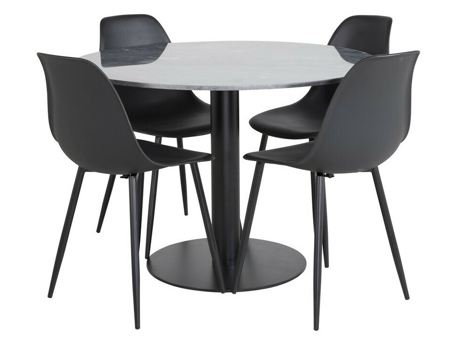 Set sala da pranzo Dallas 2630 (Nero)