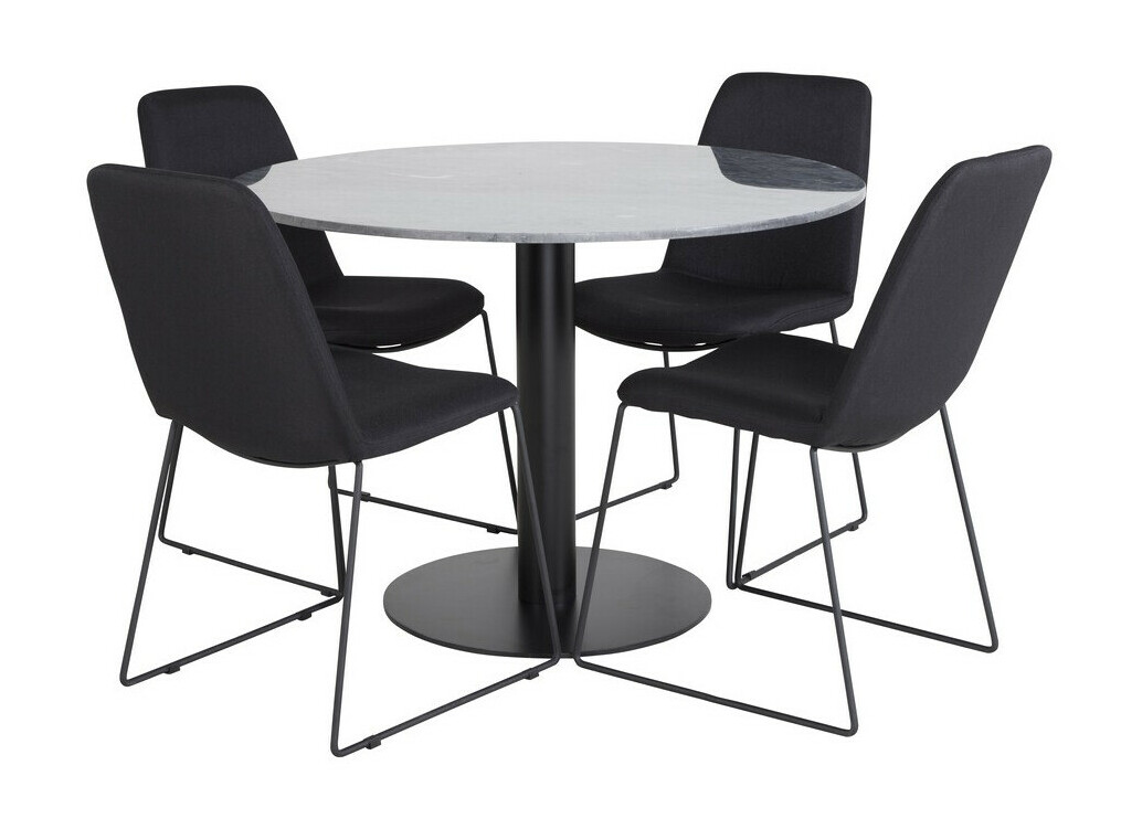 Set sala da pranzo Dallas 2631 (Nero)