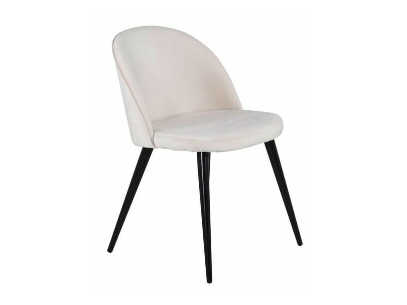 Set sala da pranzo Dallas 2664 (Crema + Nero)