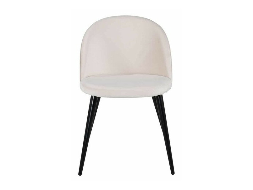 Set sala da pranzo Dallas 2664 (Crema + Nero)