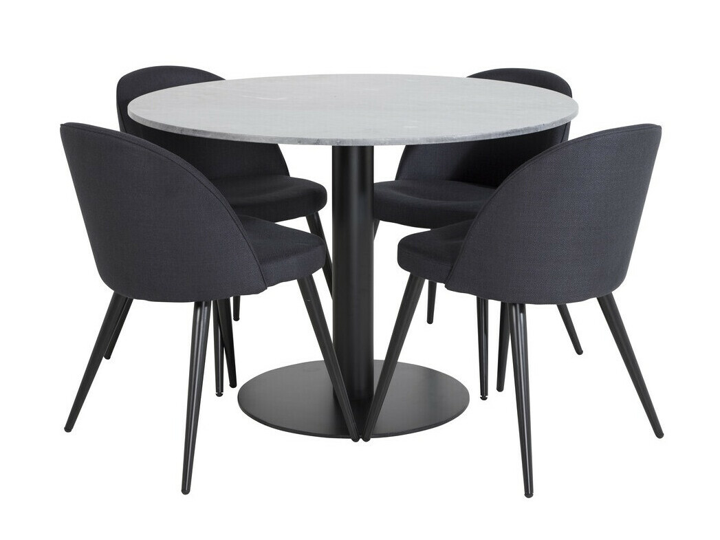 Set sala da pranzo Dallas 2664 (Nero)