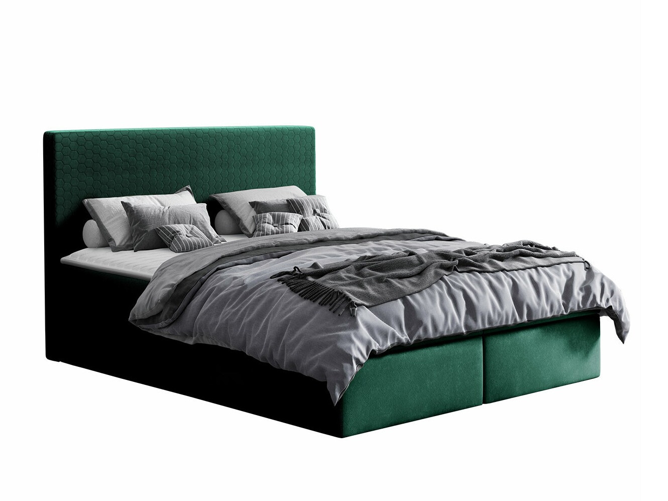 Letto continentale Nix (Velluto 10)