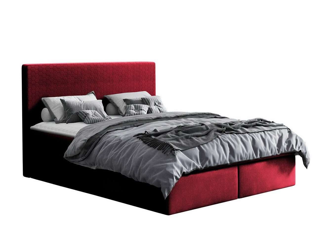 Letto continentale Nix (Velluto 7)