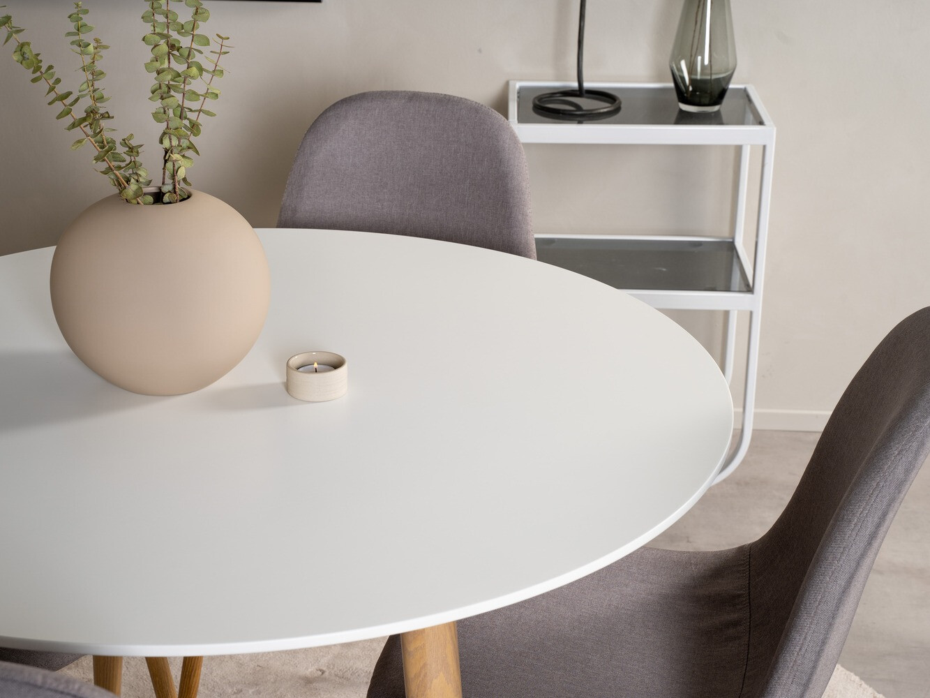 Set sala da pranzo Dallas 291 (Grigio + Quercia)