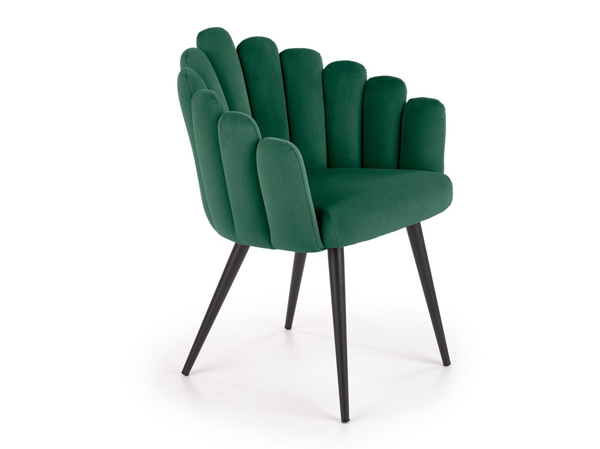 Sedia Houston 976 (Verde scuro + Nero)