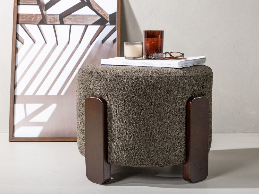 Pouf Dallas 3199 (Marrone scuro)