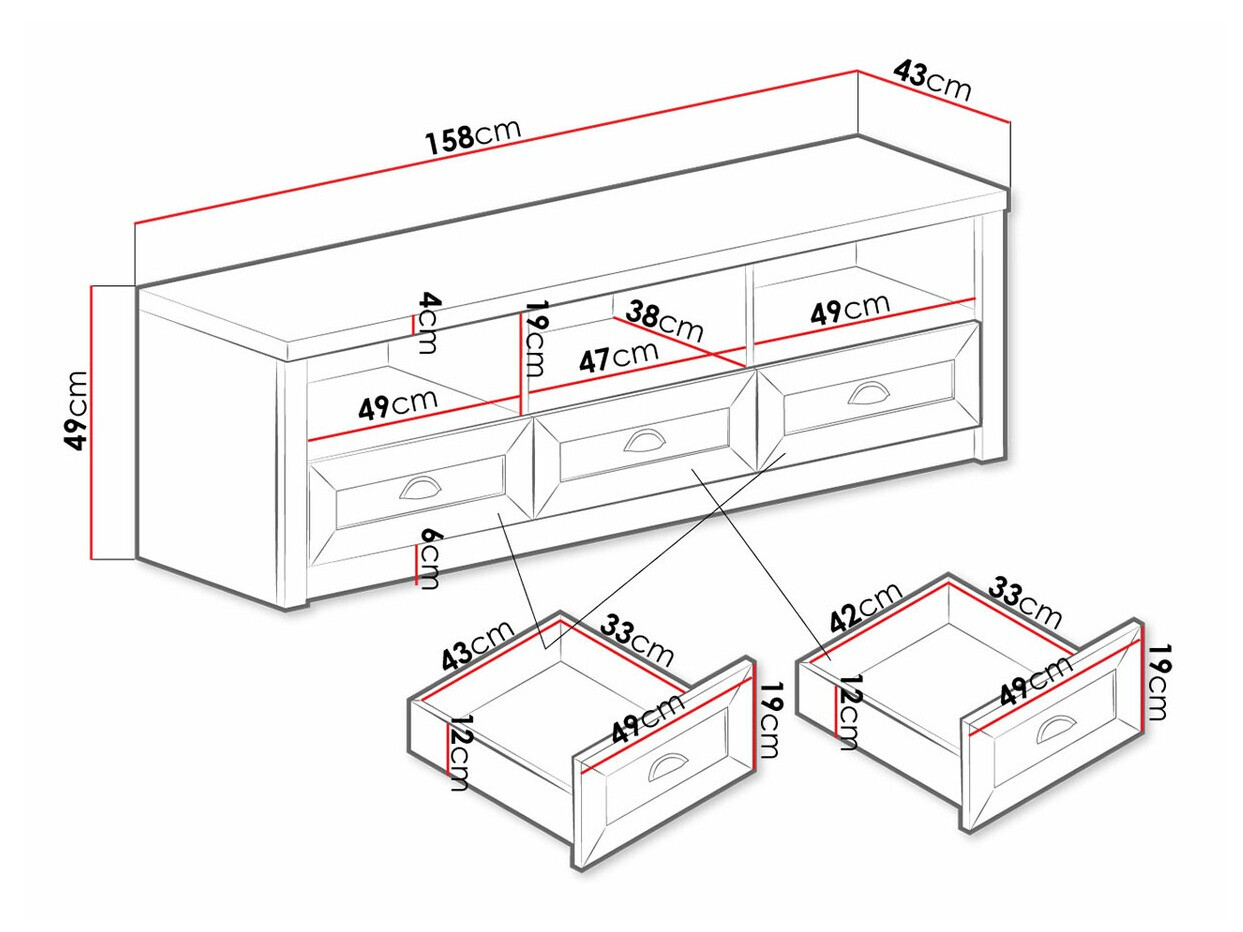 Mobile porta TV Parma 102
