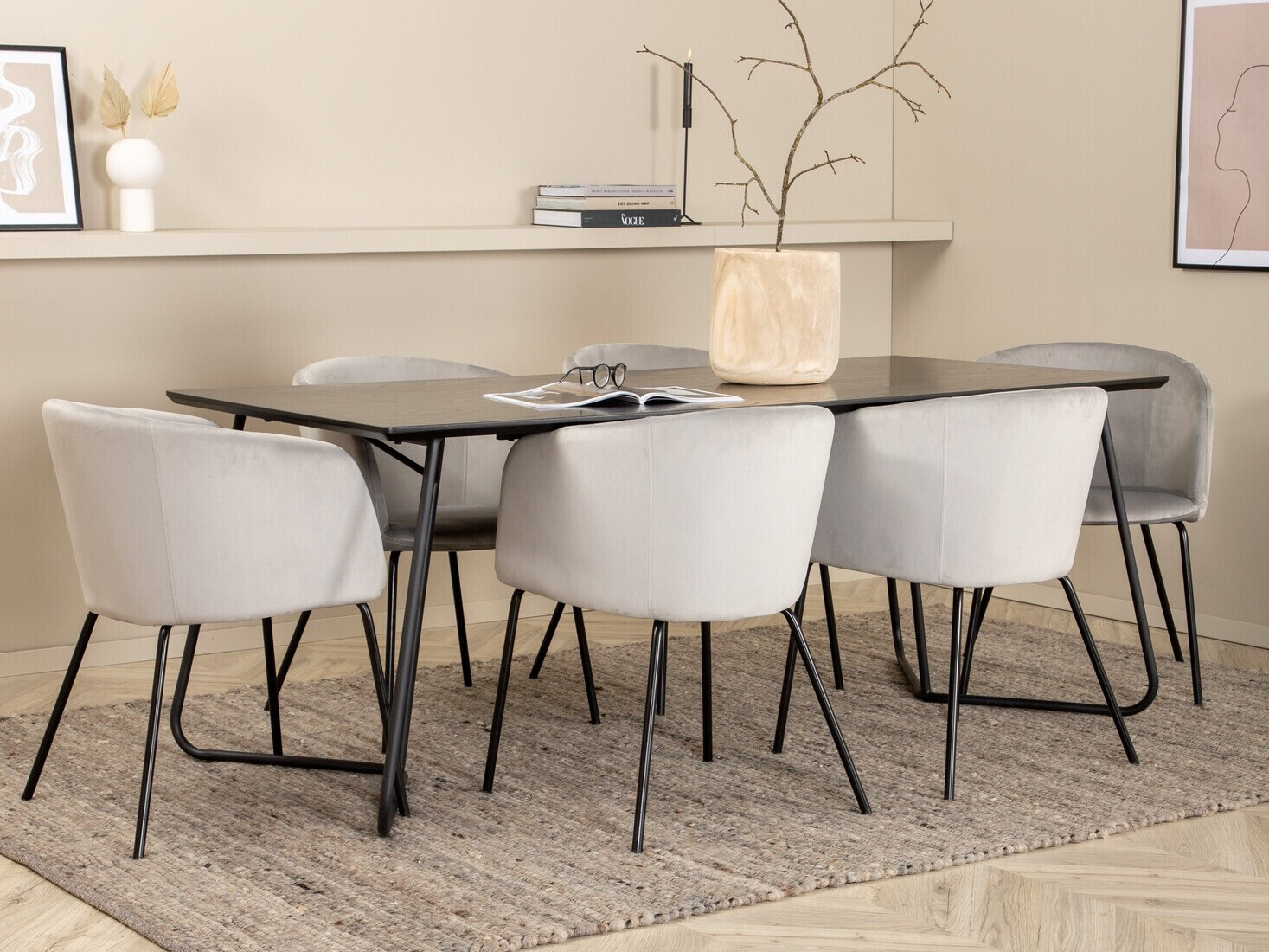 Set sala da pranzo Dallas 2569