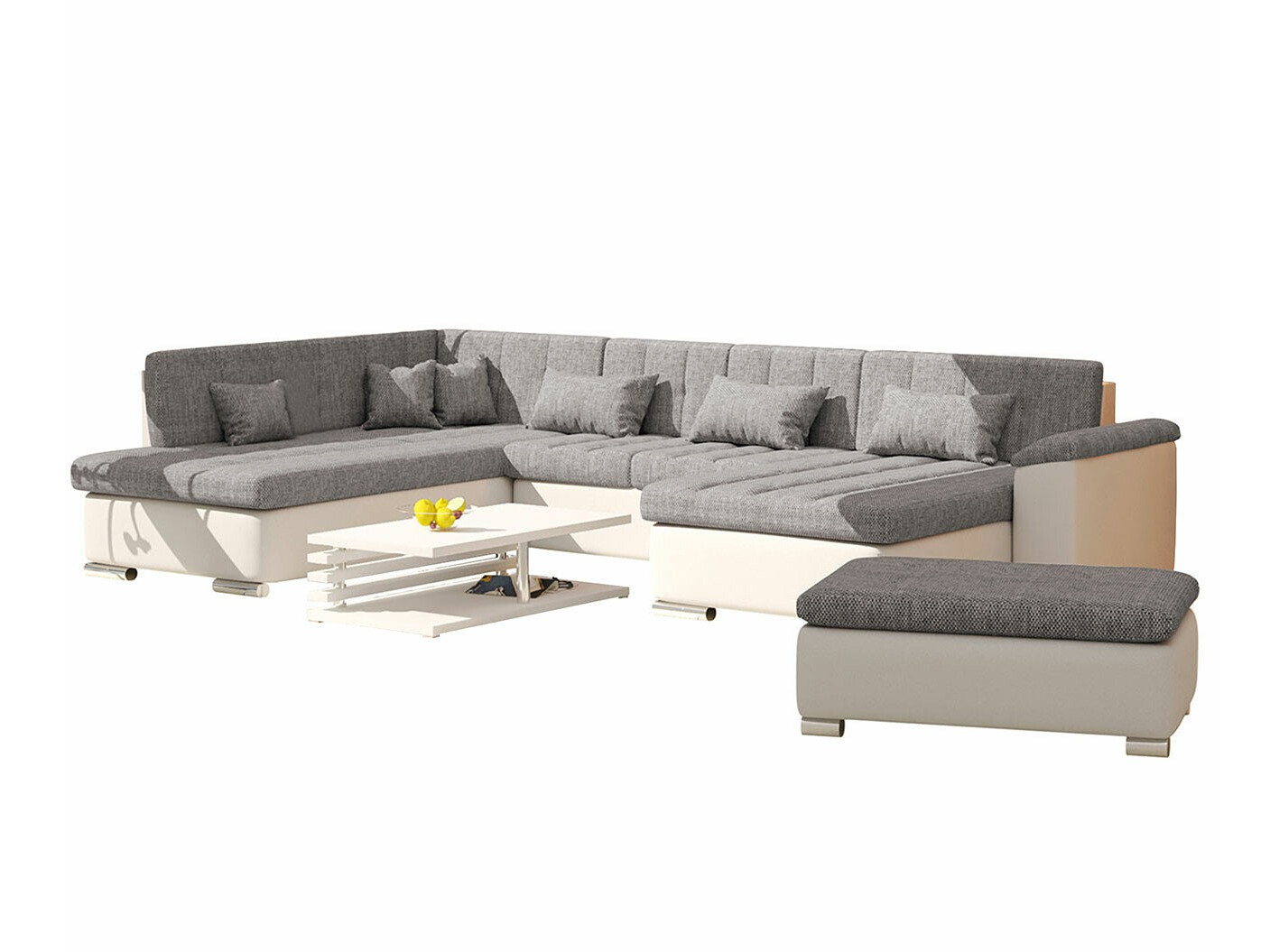 Set mobili imbottiti Comfivo Gemma I (Soft 017 + Lawa 05)