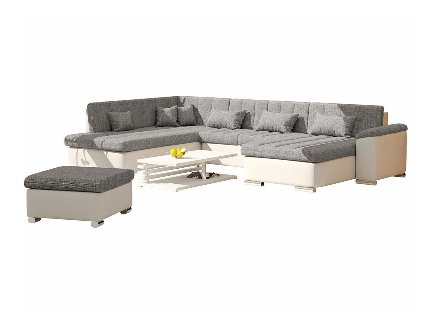 Set mobili imbottiti Comfivo Gemma (Soft 017 + Lawa 05)