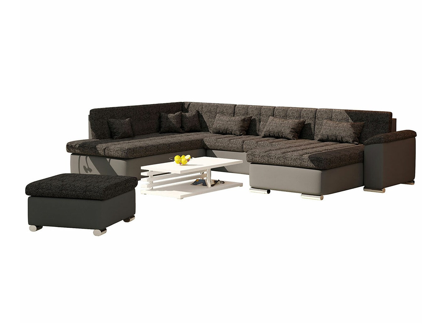 Set mobili imbottiti Comfivo Gemma (Soft 020 + Majorka 03)