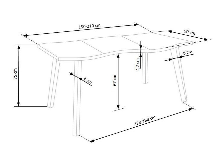 Tavolo Houston Lector