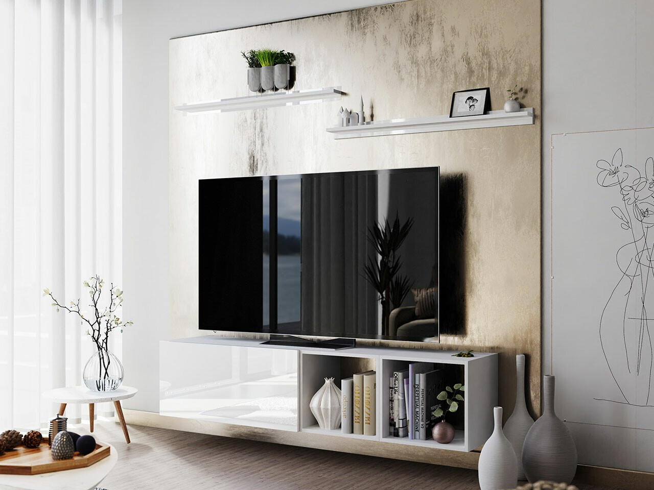 Parete attrezzata Fraga