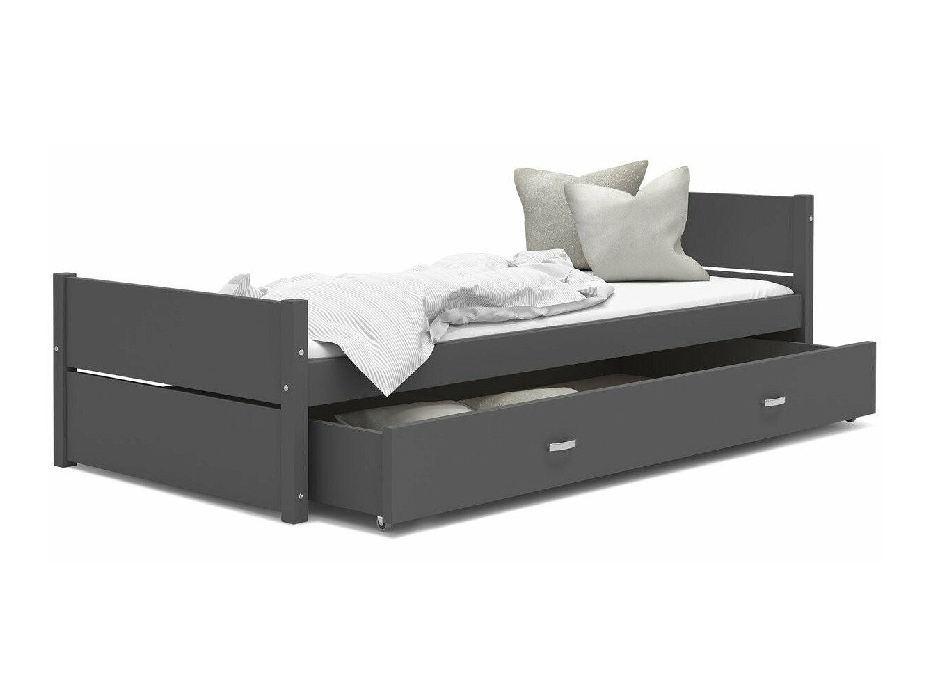 Letto Aurora 176 (Grigio)