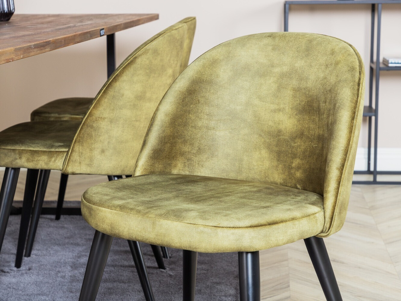 Set sala da pranzo Dallas 1598 (Verde polveroso)