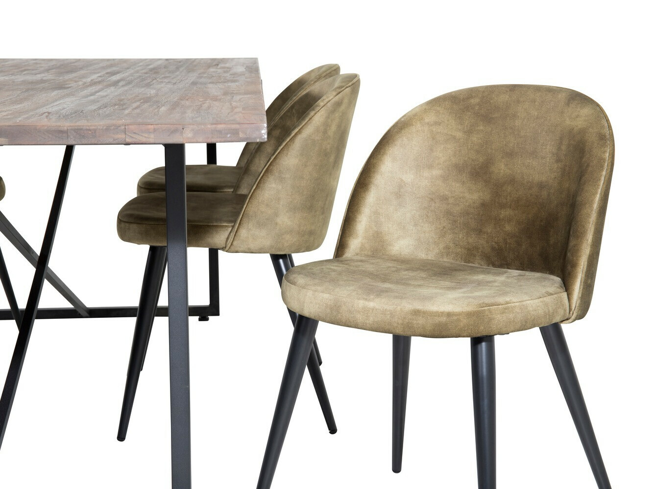 Set sala da pranzo Dallas 1598 (Verde polveroso)