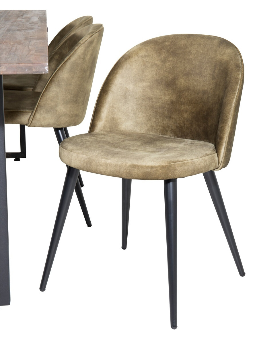 Set sala da pranzo Dallas 1598 (Verde polveroso)