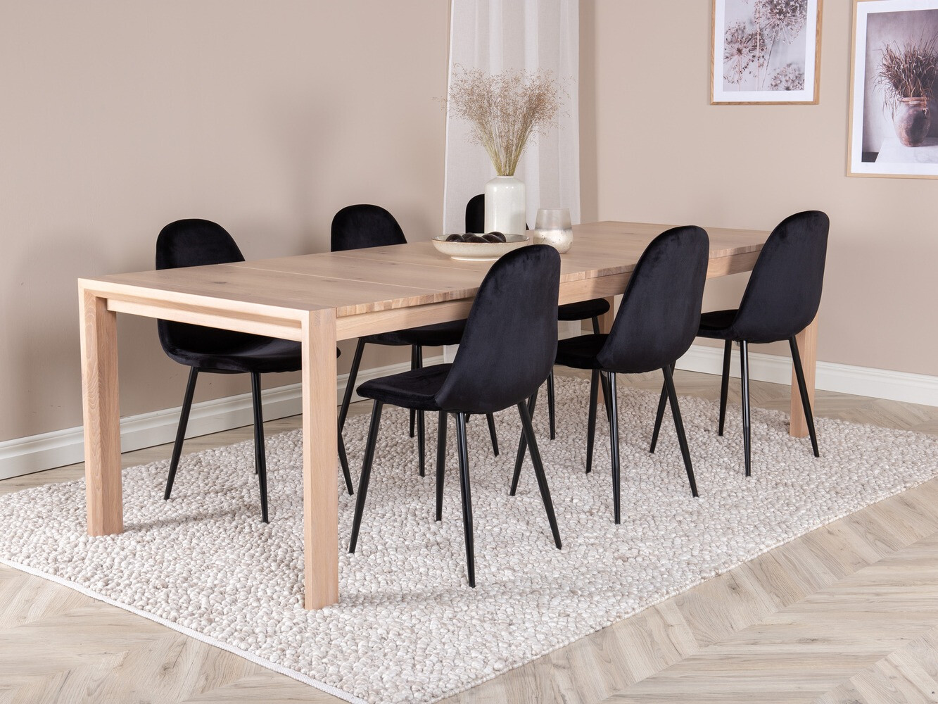 Set sala da pranzo Dallas 2027 (Luminoso legno)